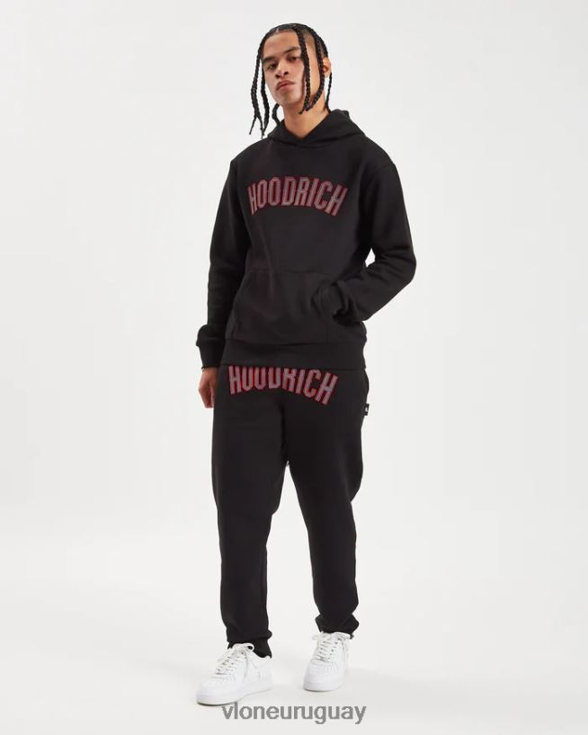 hombres Vlone Joggers og essence negro/lychee/iron gate abajo 84H0B374