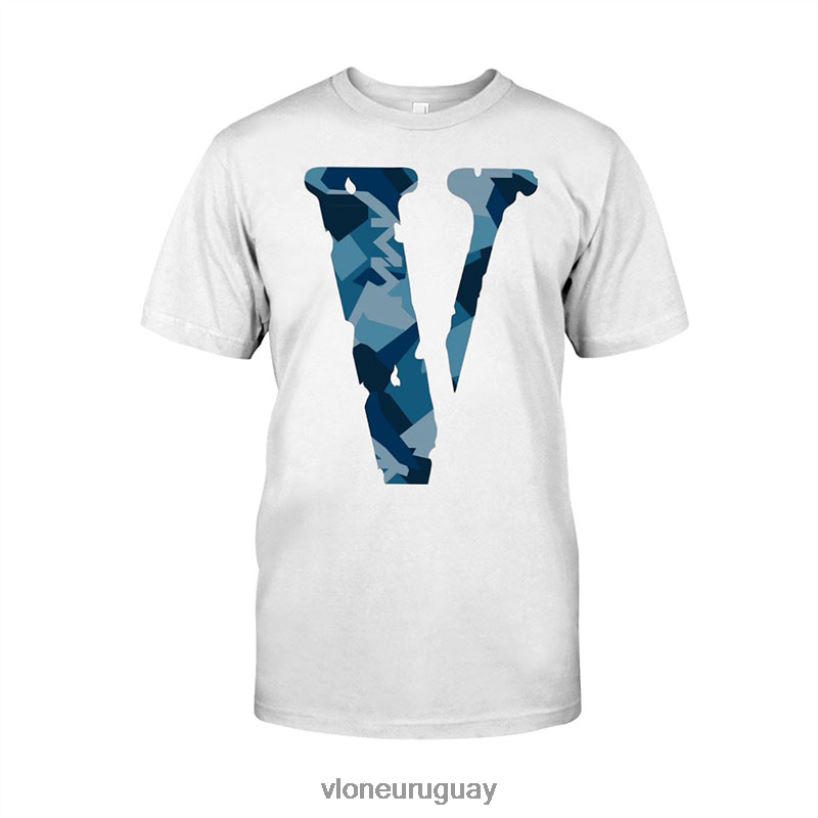 hombres Vlone camisa de amigos de call of duty arriba 84H0B367