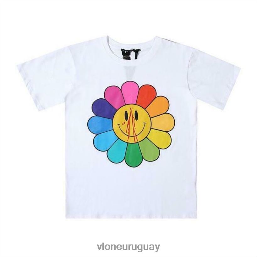 hombres Vlone camiseta de girasol arriba 84H0B160