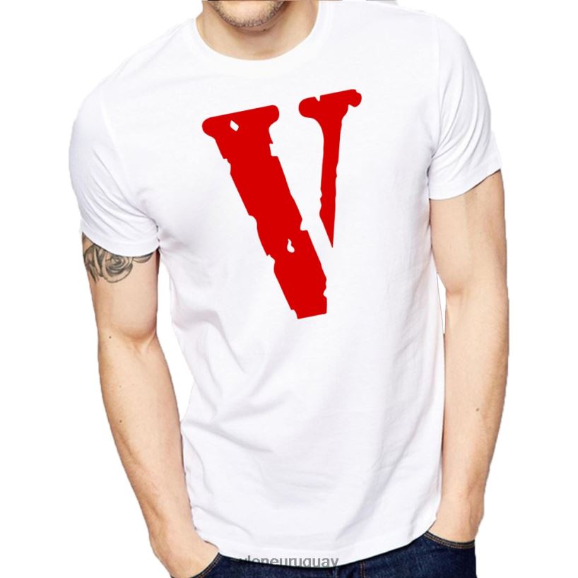 hombres Vlone camiseta personalizada arriba 84H0B343