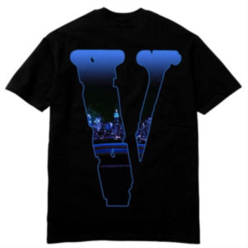 hombres Vlone camiseta pop smoke armada y peligrosa arriba 84H0B349