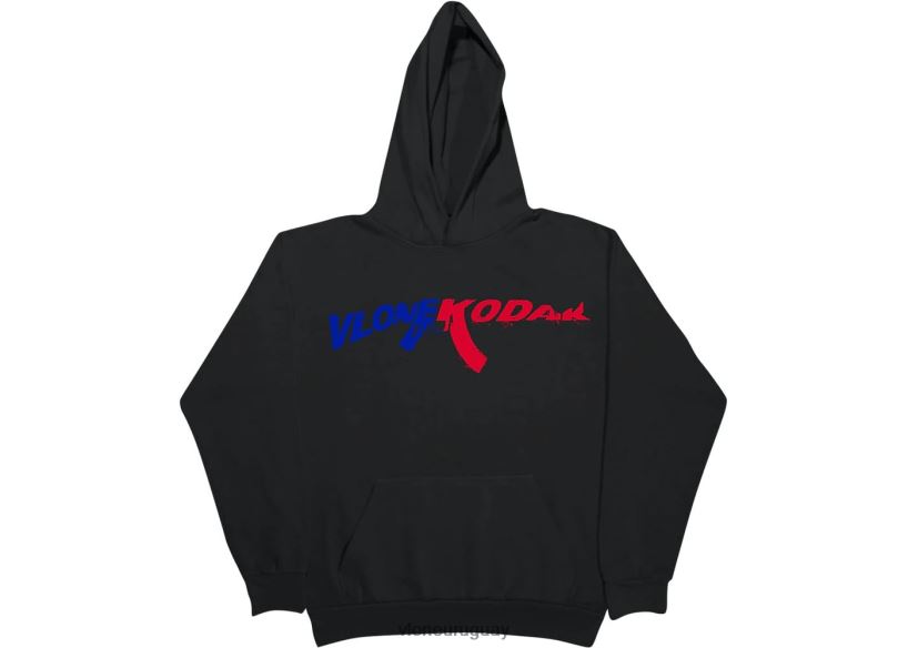 hombres Vlone sudadera kodak negra 47 negra arriba 84H0B46