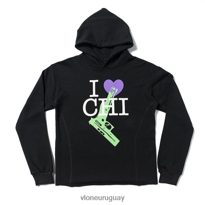 hombres Vlone sudaderas con capucha de i love chi arriba 84H0B68